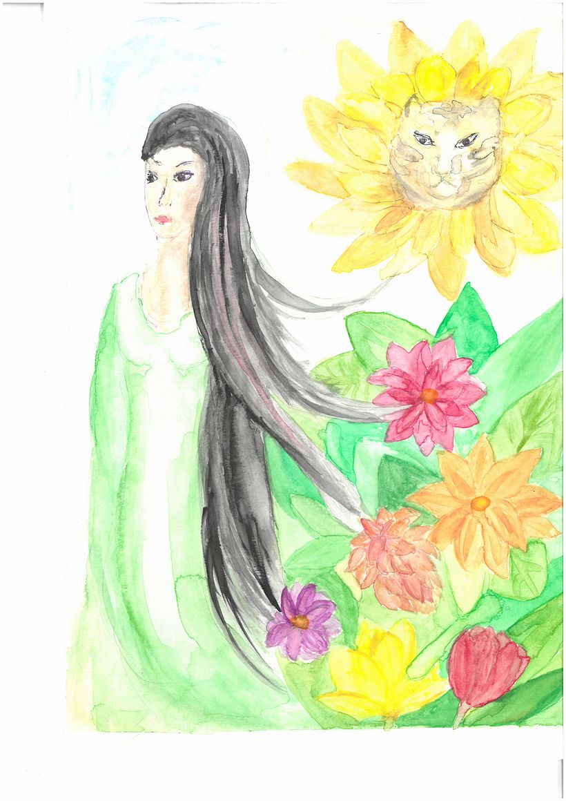 My project in Botanic Animal House: Watercolour, Ink and Graphite course 5