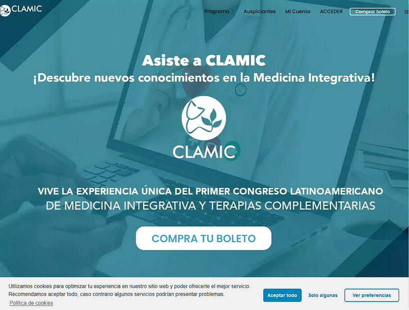 Home 2da versión a manera de página de ventas. 