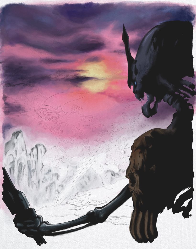 The legend of Zelda Twilight Princess - version David Mundo 1