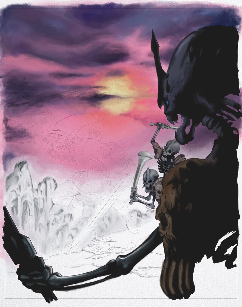 The legend of Zelda Twilight Princess - version David Mundo 2