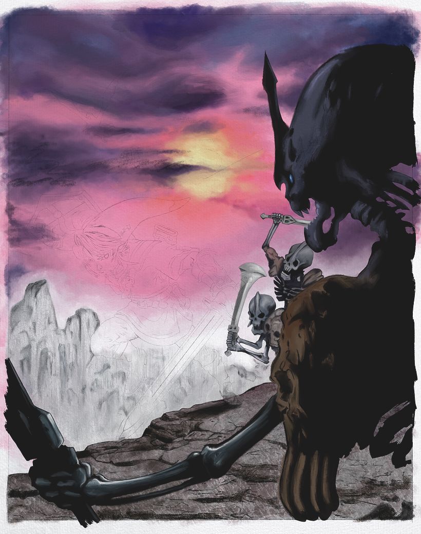 The legend of Zelda Twilight Princess - version David Mundo 3