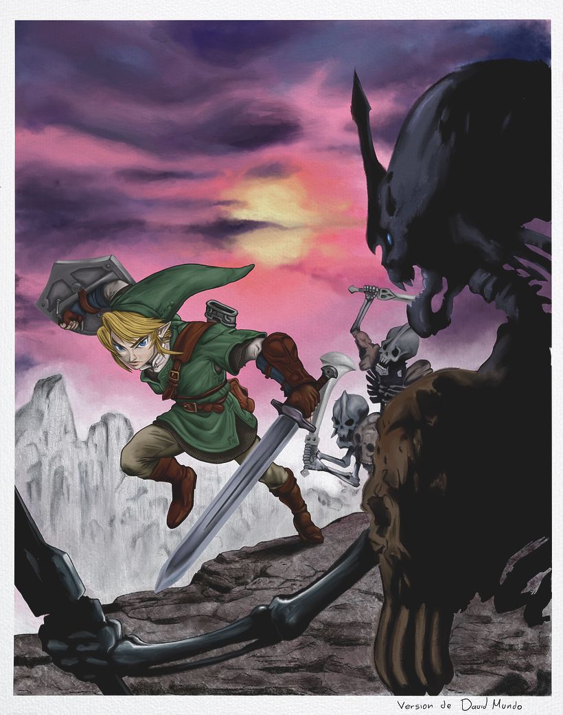 The legend of Zelda Twilight Princess - version David Mundo 5