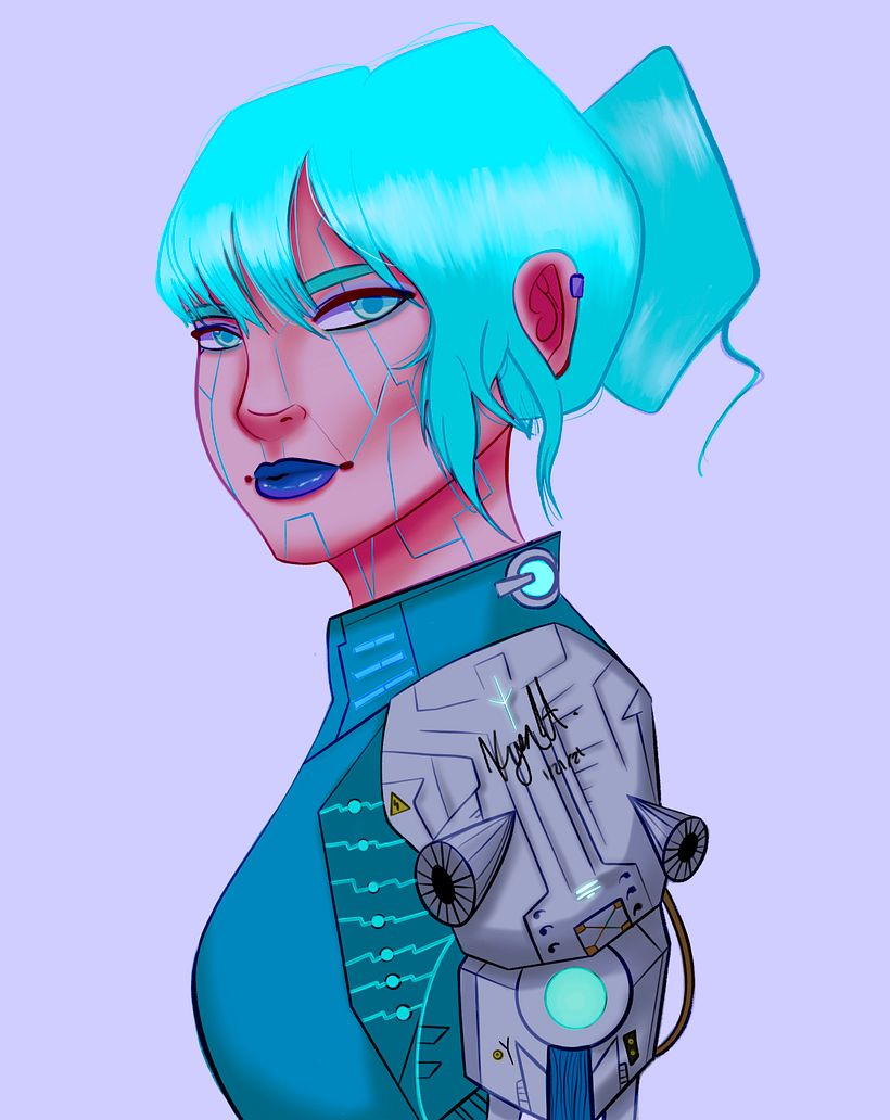 Cyberpunk Cyborg 0