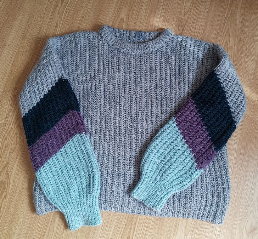 Jersey con crochet 4