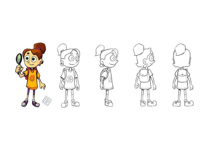 turnaround do personagem
