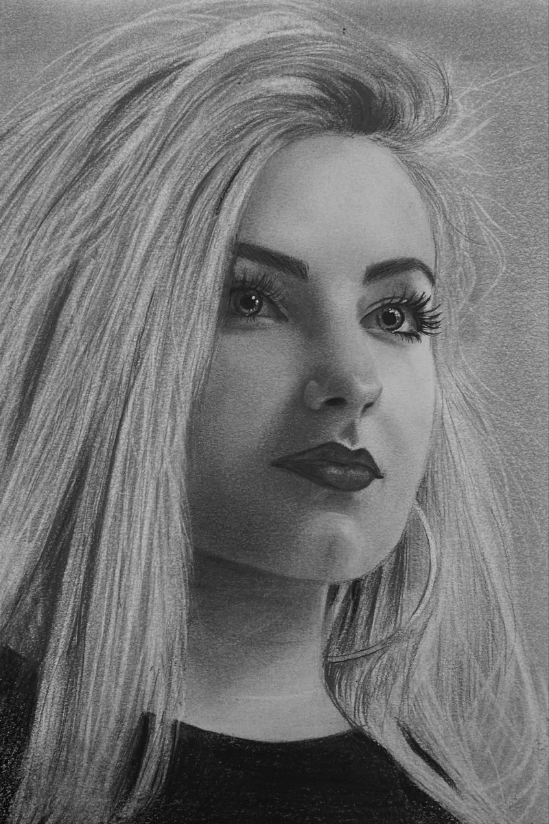 Graphite and charcoal