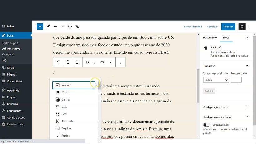 Tutorial Wordpress: cómo crear un post paso a paso 7