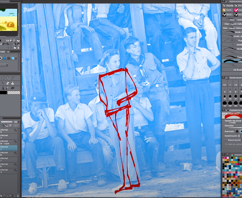 Ilustrando con Jose Luis Ágreda.