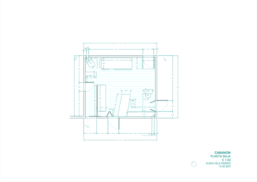 Mi Proyecto del curso: Introducción al dibujo arquitectónico en AutoCAD 2