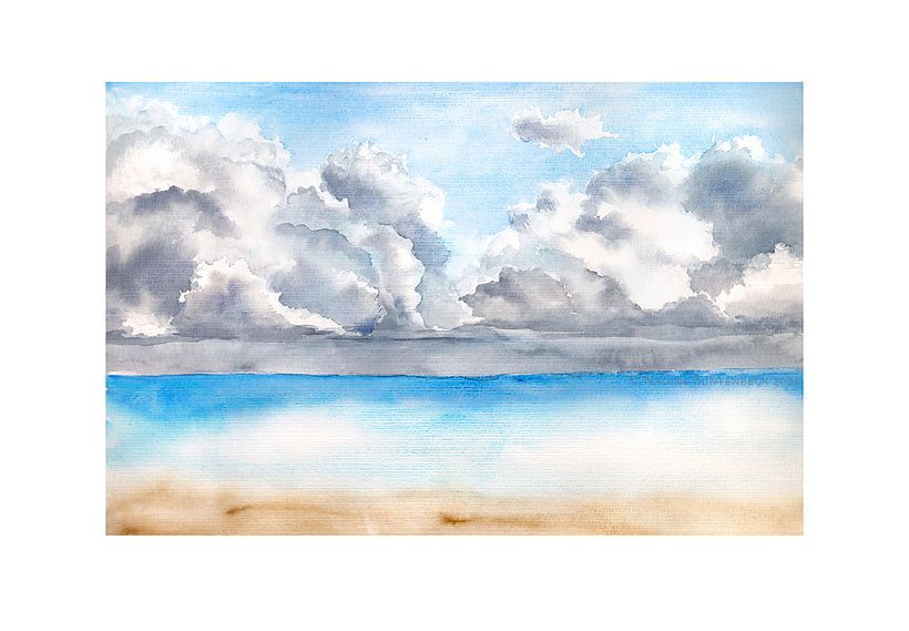 Watercolour landscapes - Aquarelschilderen