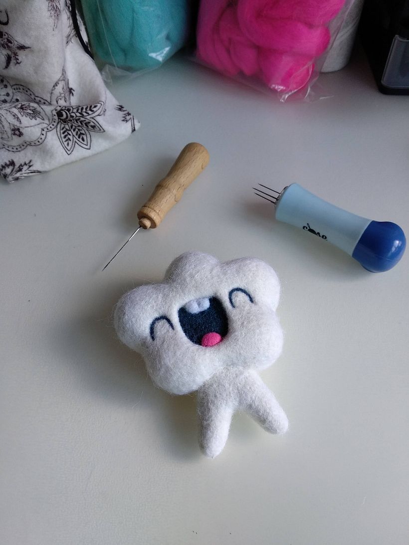 Nesta fase defino a personalidade da personagem criando o seu rosto ( que é a minha parte preferida! ).