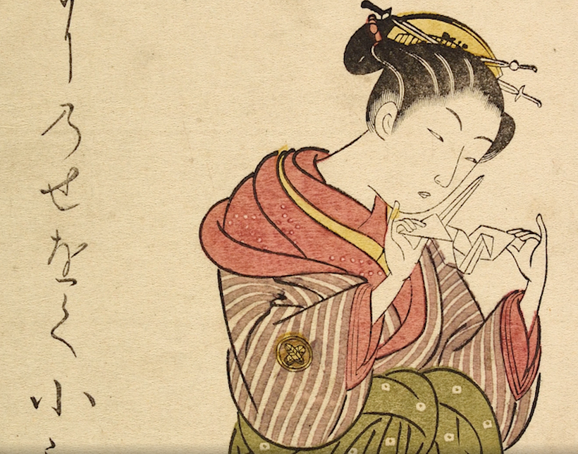 No Japão feudal, os samurais se preparavam para as batalhas treinando artes marciais e... fazendo origamis