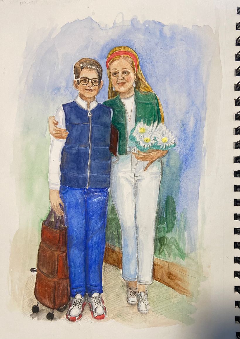 My project in Illustration and Character Development with Watercolor course 0