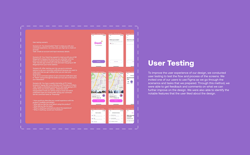 Desti UX Case Study Project - UX / UI