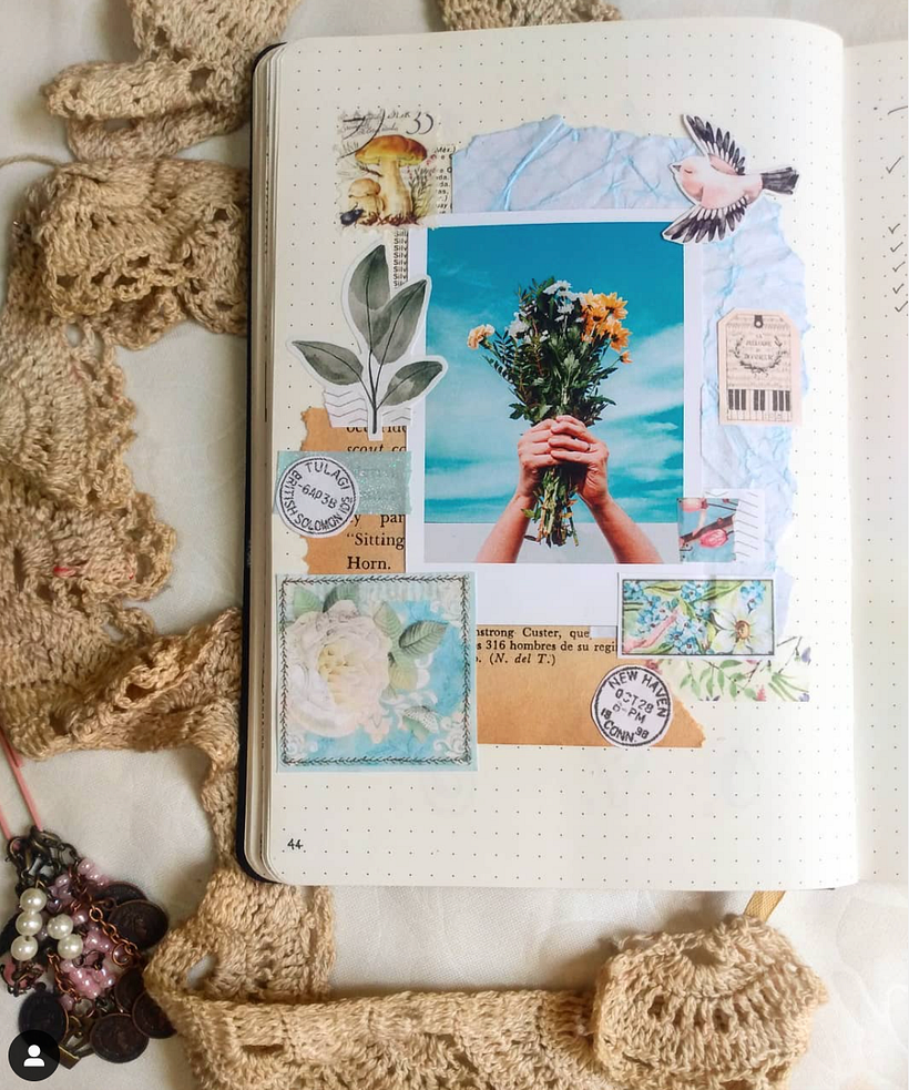 No bullet journal você é livre de experimentar novas técnicas