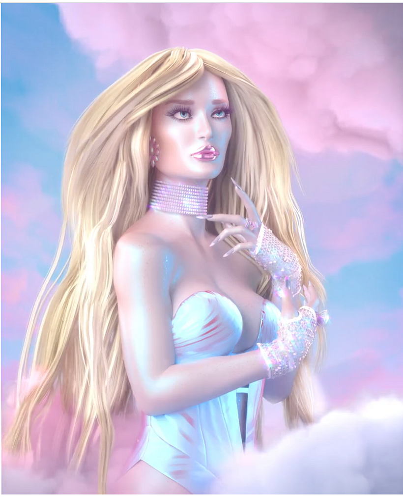 Iconic Crypto Queen, por Blake Kathryn, se vendió por 1.111.211 dólares.