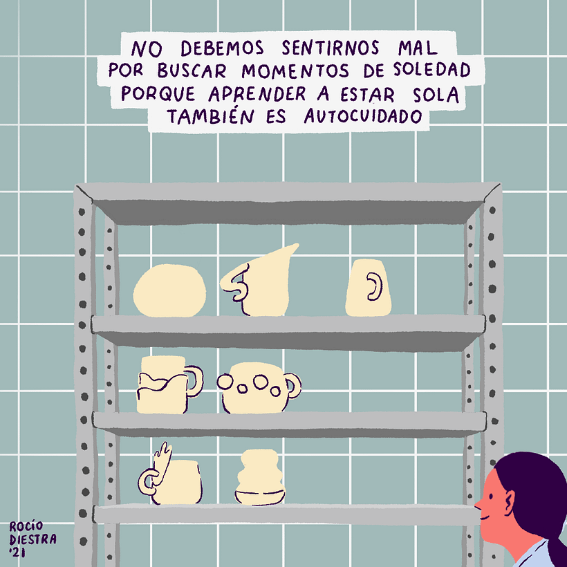 Vogue Spanien: Animierte Vignette „Soledad“ 9