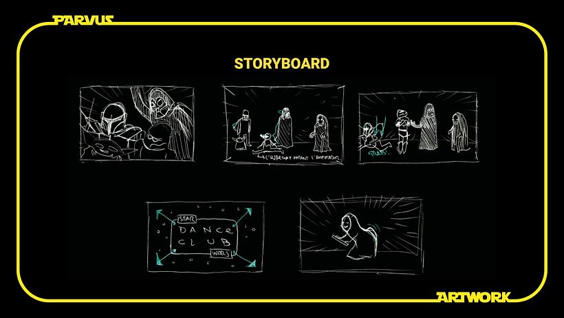 Pol Cercós Güell comparte su storyboard.