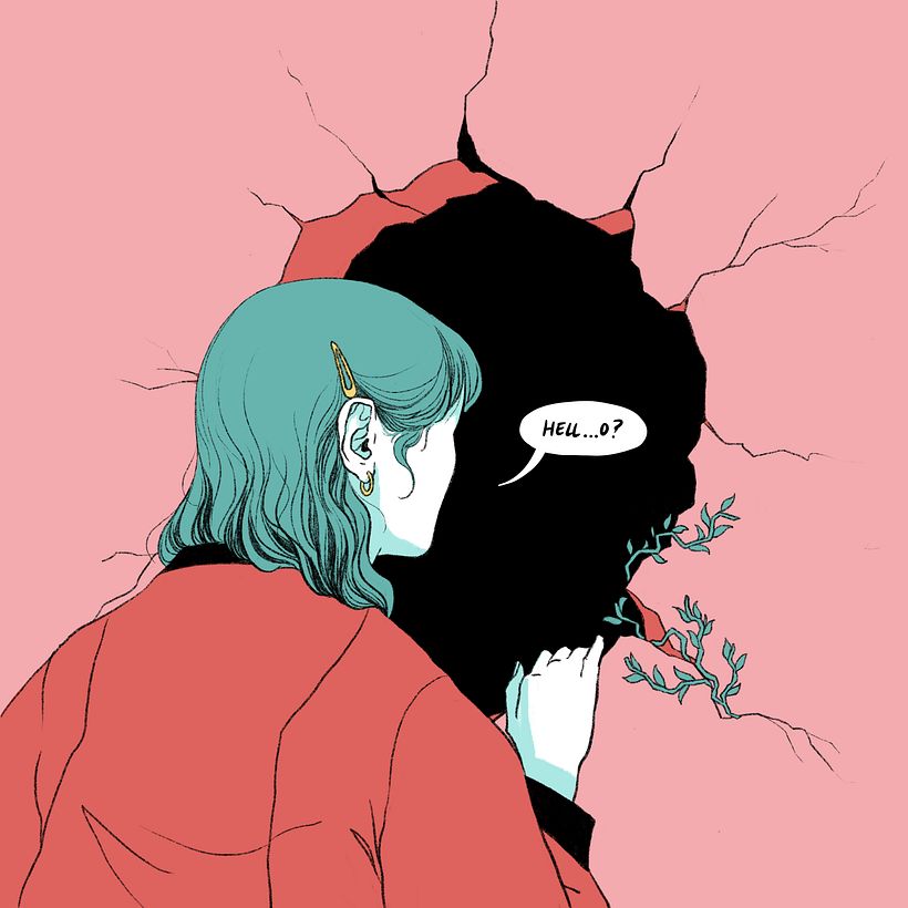 Una de las ilustraciones de Laura Wächter.