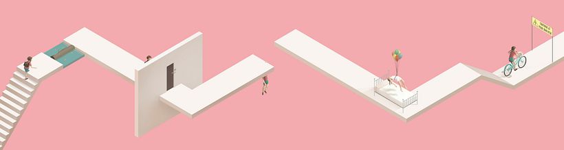 Ilustración 'Camino', de Laura Wächter.