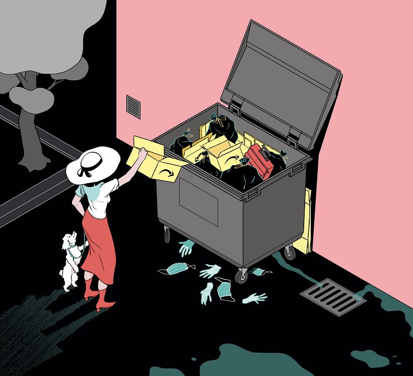 Ilustración de la autora para El País Semanal. 