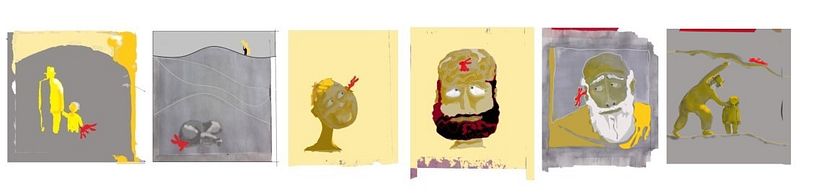 Rabbit. My project in Narrative Illustration: Tell a Story without Words course 0