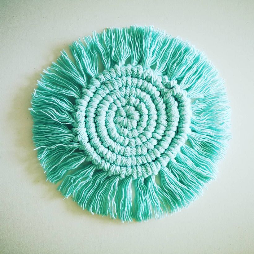 My Circular Macramé Creations 1