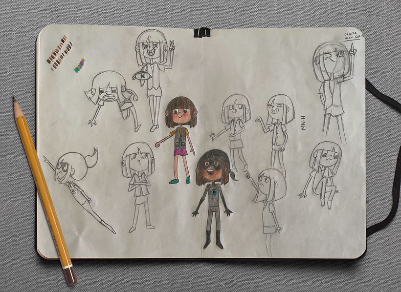CARTOON CHARACTER DESIGN by MN-H 4