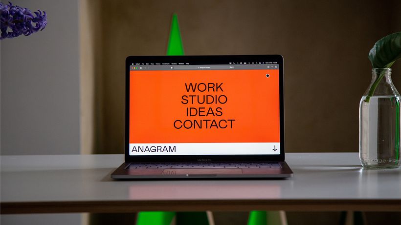 Website redesign for London based branding agency Anagram 0