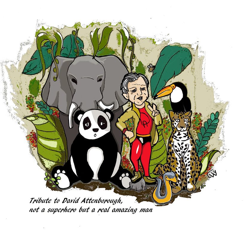 Participer à la communauté artistique - challenge our planet week