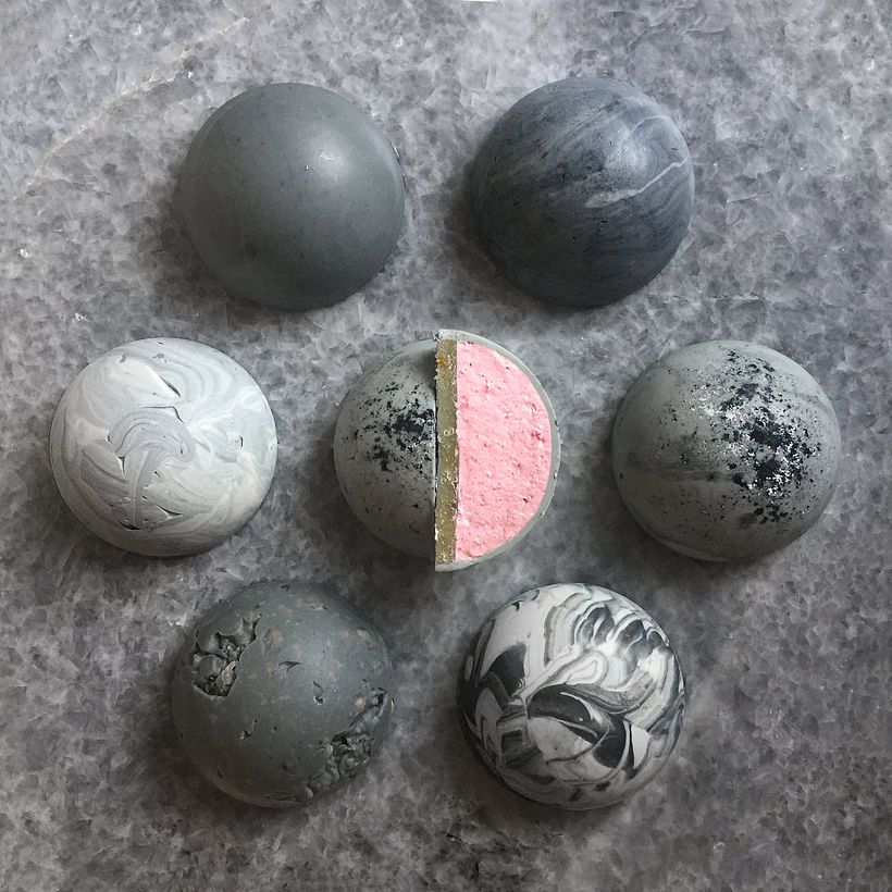 Brutalist domes