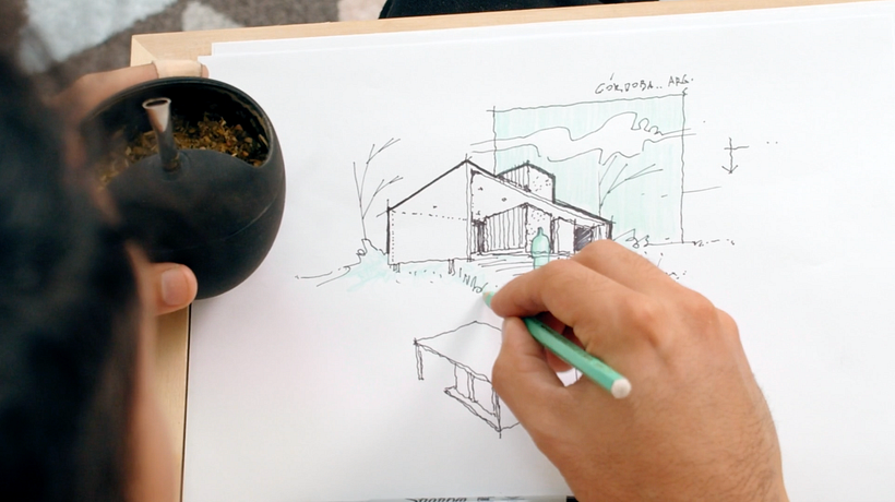 Architectural illustration requires training in technical illustration.