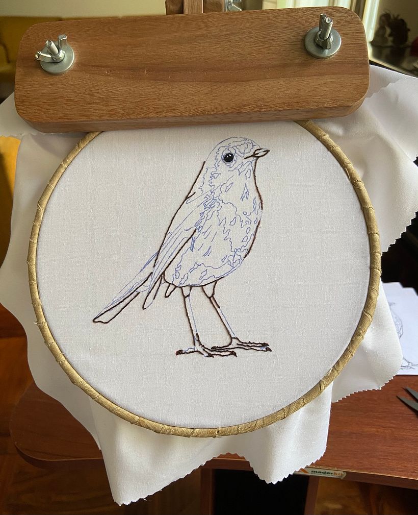 Acentos y las primeras puntadas.