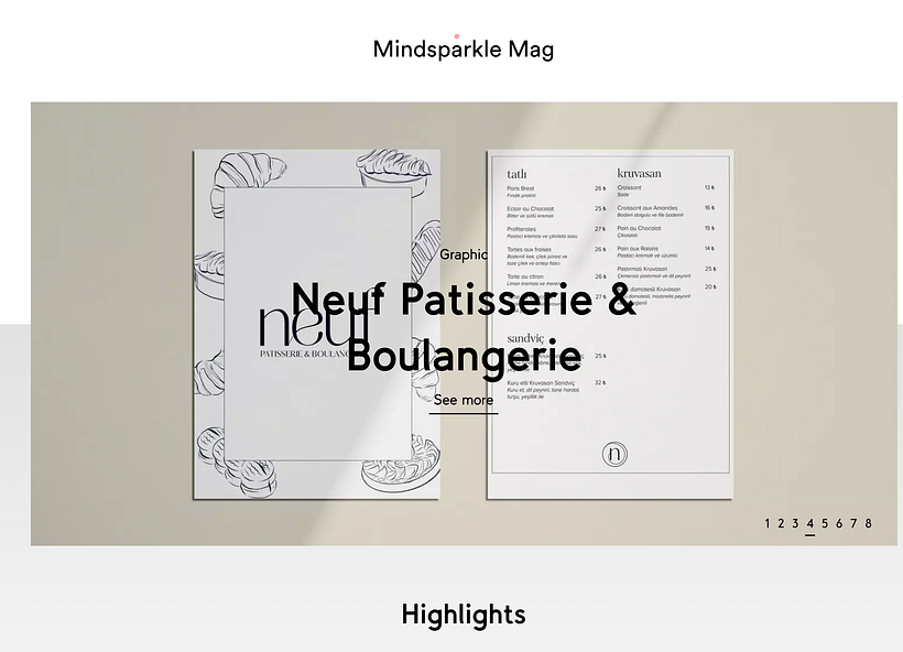 Mindsparkle Mag oferece conteúdos relacionados a design gráfico, branding, fotografia, arte e design de interiores