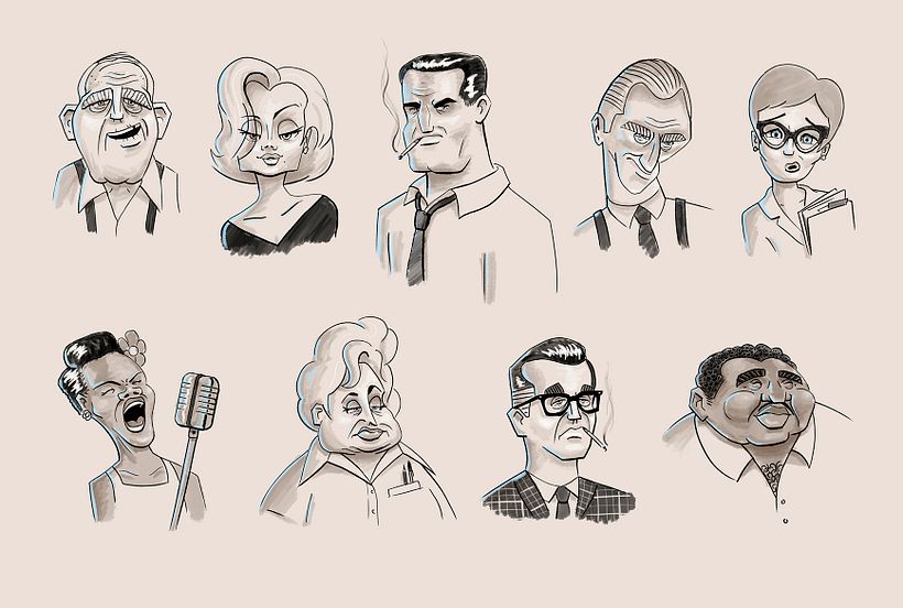 Noir Characters 1