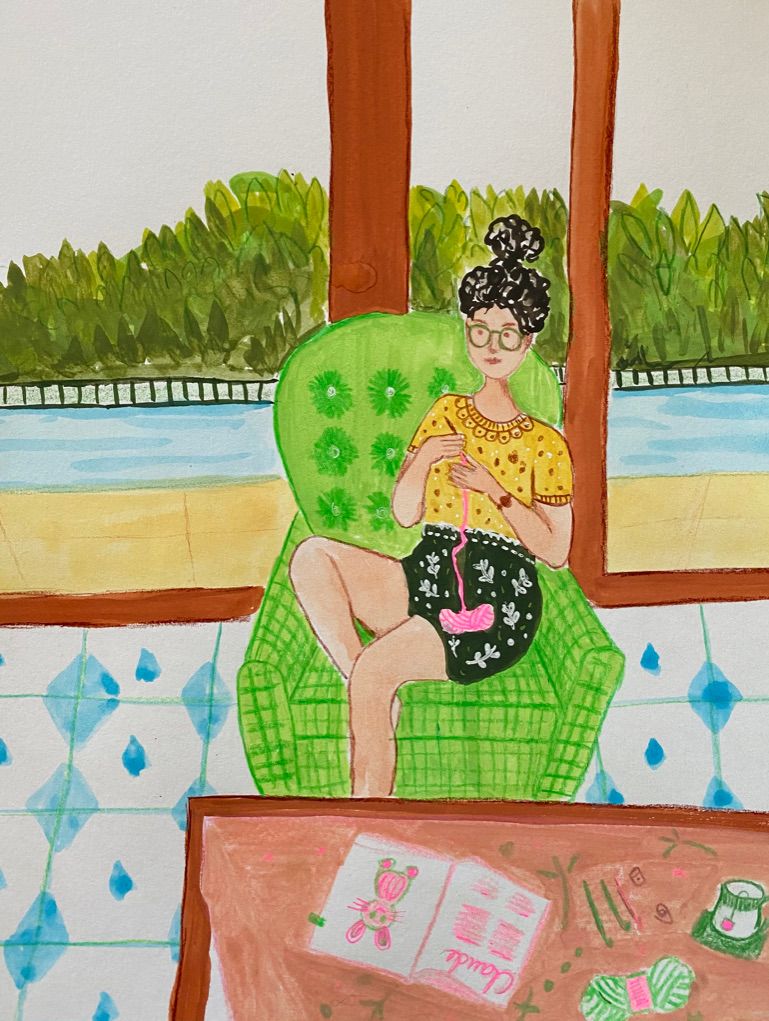 My project in Exploratory Sketchbook: Find Your Drawing Style course -1