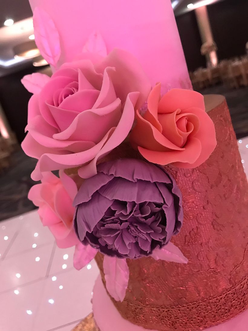 Handmade sugar flowers 