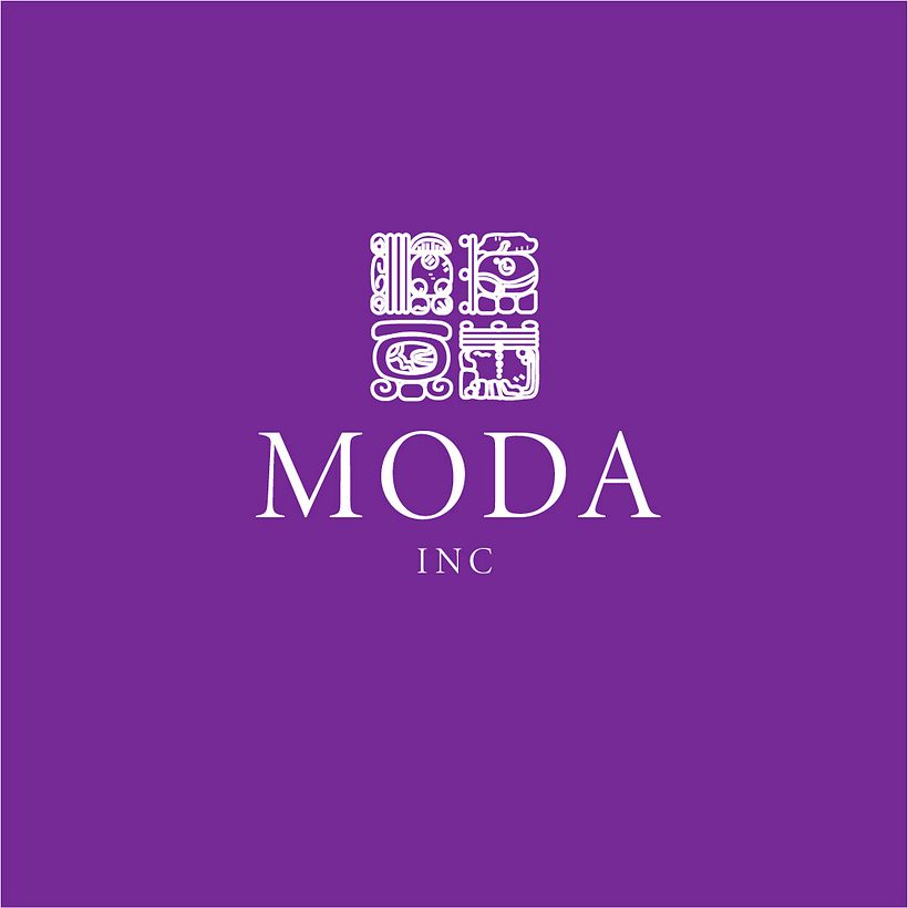 logotipo MODA inc (practica) 1