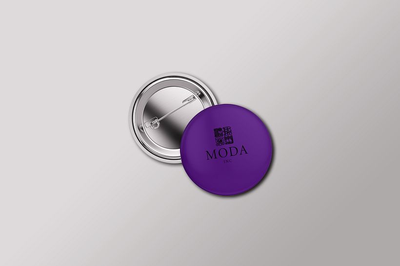 logotipo MODA inc (practica) 5