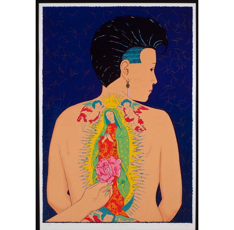 The Alter (1988) by Ester Hernandez. National Museum of Mexican Art.