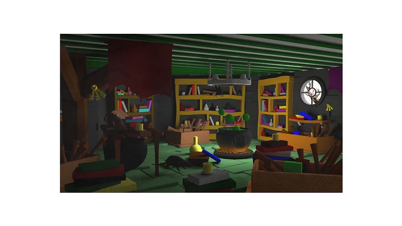 Creación de escenario mazmorra desde 0 en Autodesk Maya. 3
