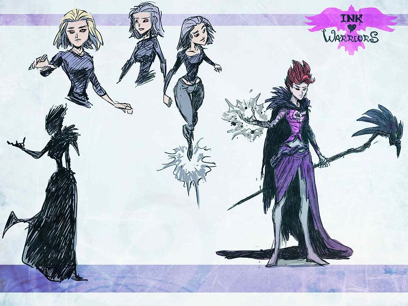 Creando “Ink Warriors” 3