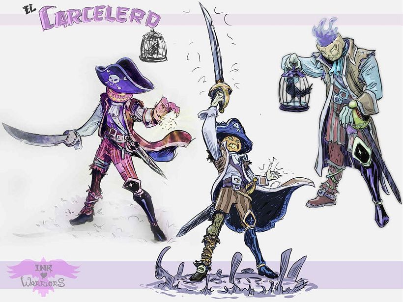 Creando “Ink Warriors” 5