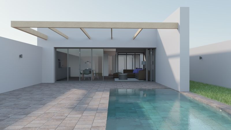 Meu projeto do curso: Visualização arquitetônica com V-Ray para SketchUp - Architecture