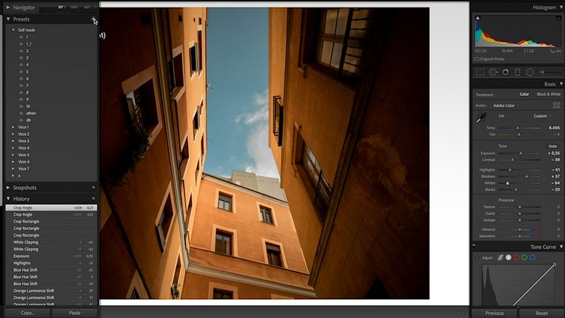 In the left panel, click the + button and choose Create Preset