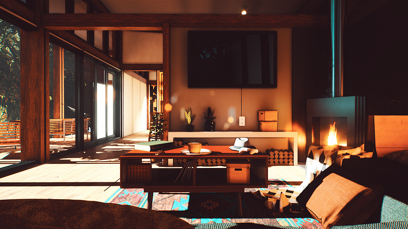 Mi Proyecto del curso: Infoarquitectura de interiores con Unreal Engine 4 1