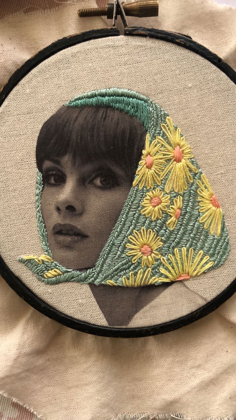 No he podido soltar el bastidor desde que empecé el curso! Muchas Gracias ❤️