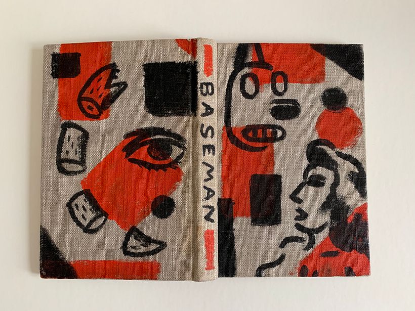 Sketchbook mixed media experimentation 1