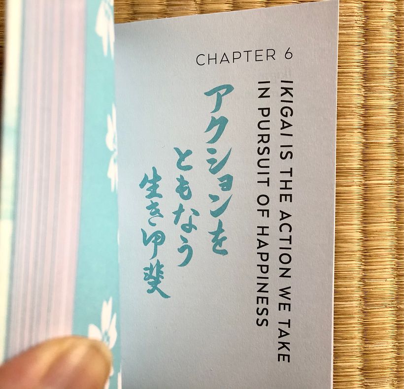 Cilent: Kylebooks, calligraphy + cover illustration / '' IKIGAI '' author : Yukari Mitsuhashi 