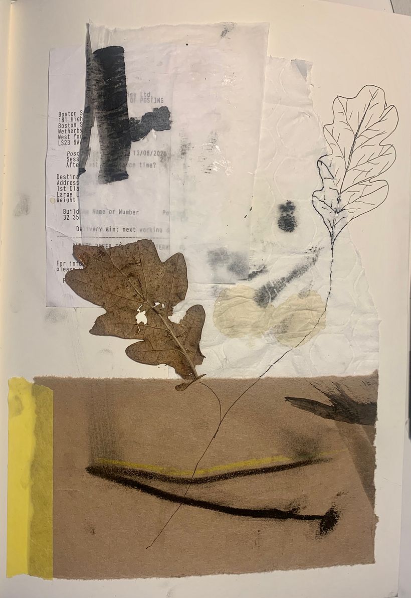 My project in Creative Artist's Diary: Define Your Visual Language course - Collage